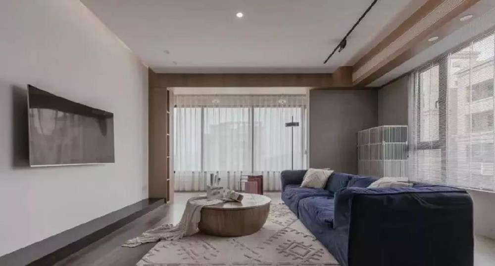 164㎡簡約風，用高級（jí）藍打造極美空間