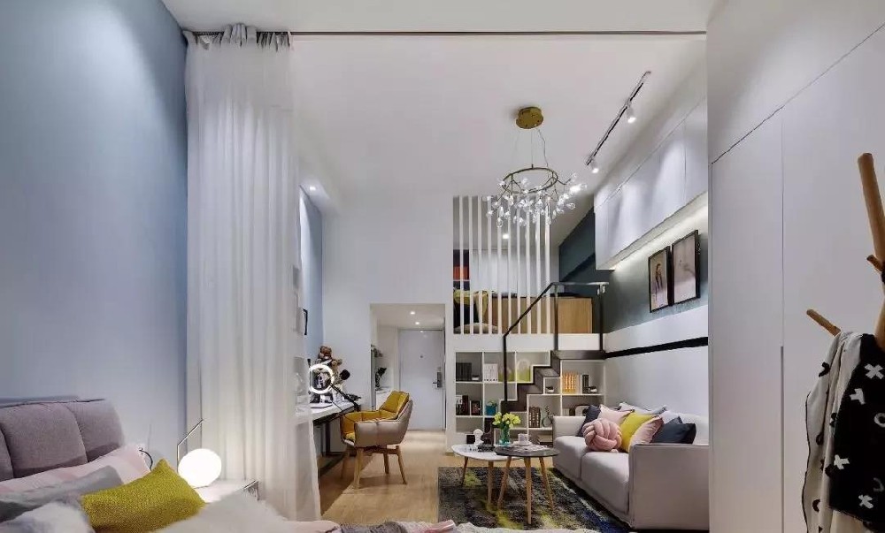 51平（píng）的（de）小戶型loft，利用層高做二居室，緊湊卻實用