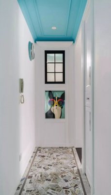 90㎡清新休閑（xián）美式風，餐廳隔出一（yī）間童趣小木（mù）屋！